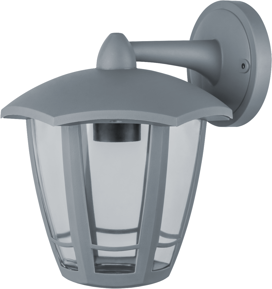 Светильник NOF-P05-GR-IP44-E27 (6 граней серый)