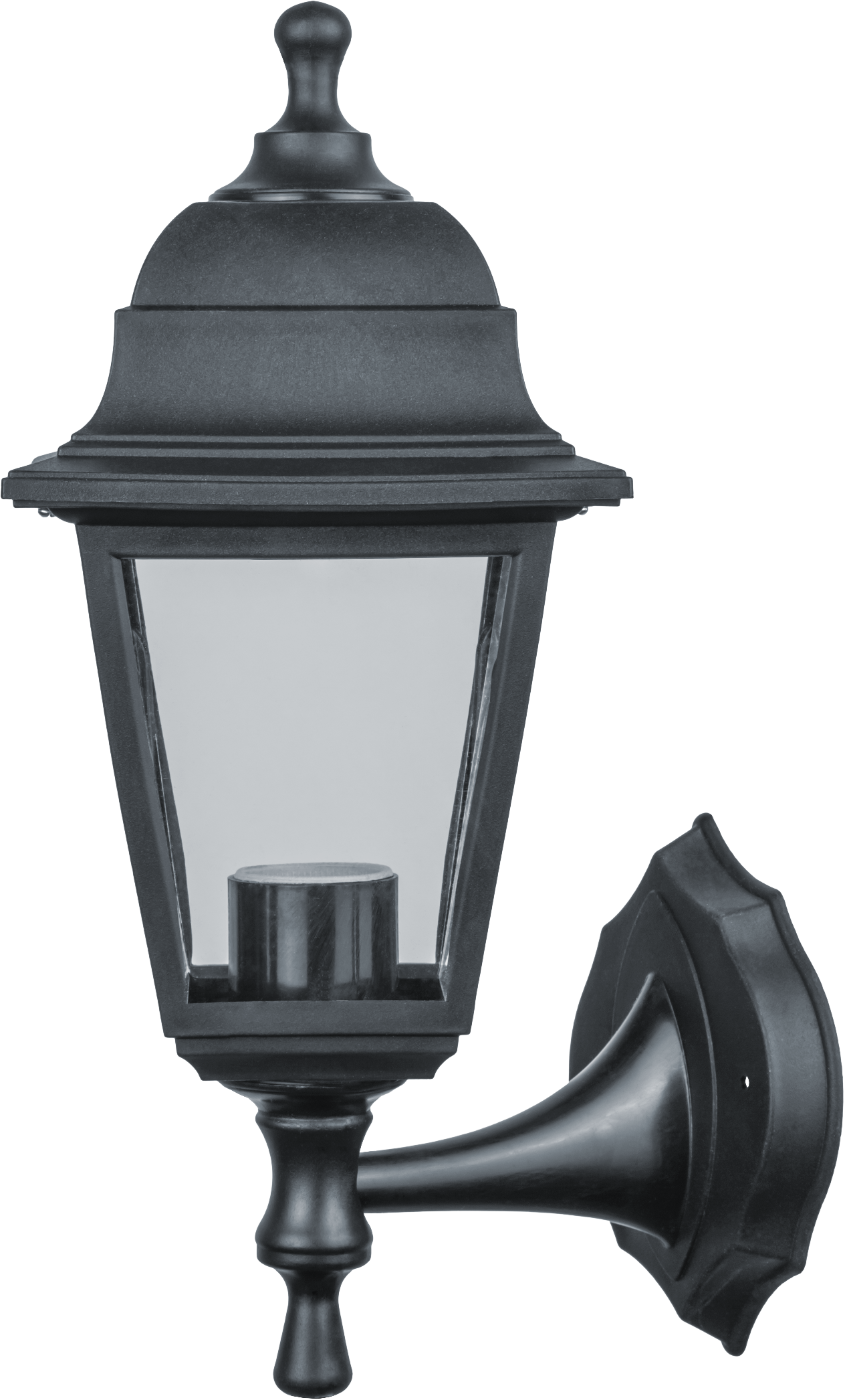 Светильник NOF-PG30-001-IP44-E27 (4 грани, черный)