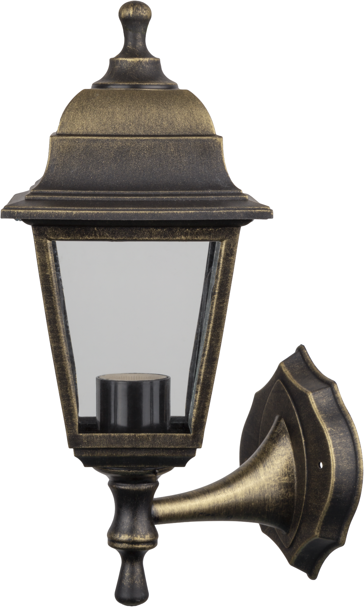 Светильник NOF-PG30-002-IP44-E27 4 грани, черный под бронзу