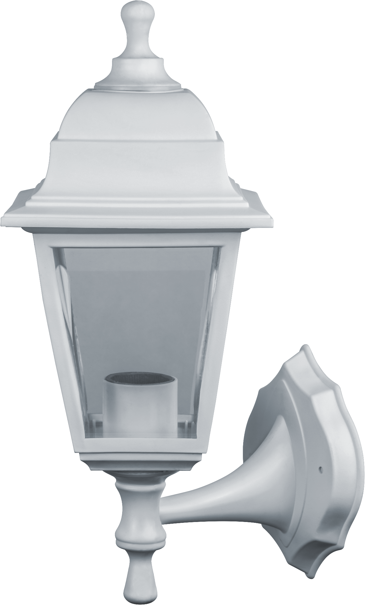 Светильник NOF-PG30-005-IP44-E27 (4 грани, белый)