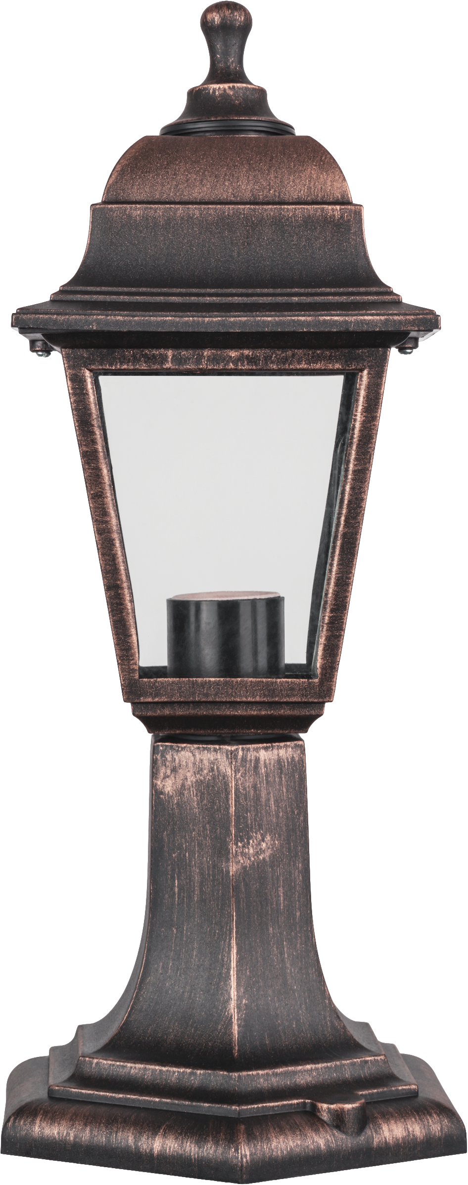 Светильник NOF-PG31-003-IP44-E27 4 грани черный под медь