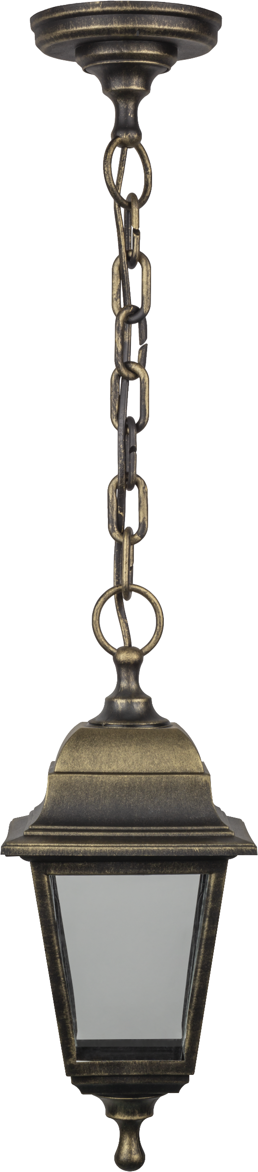 Светильник NOF-PG32-002-IP44-E27 4 грани, черный под бронзу