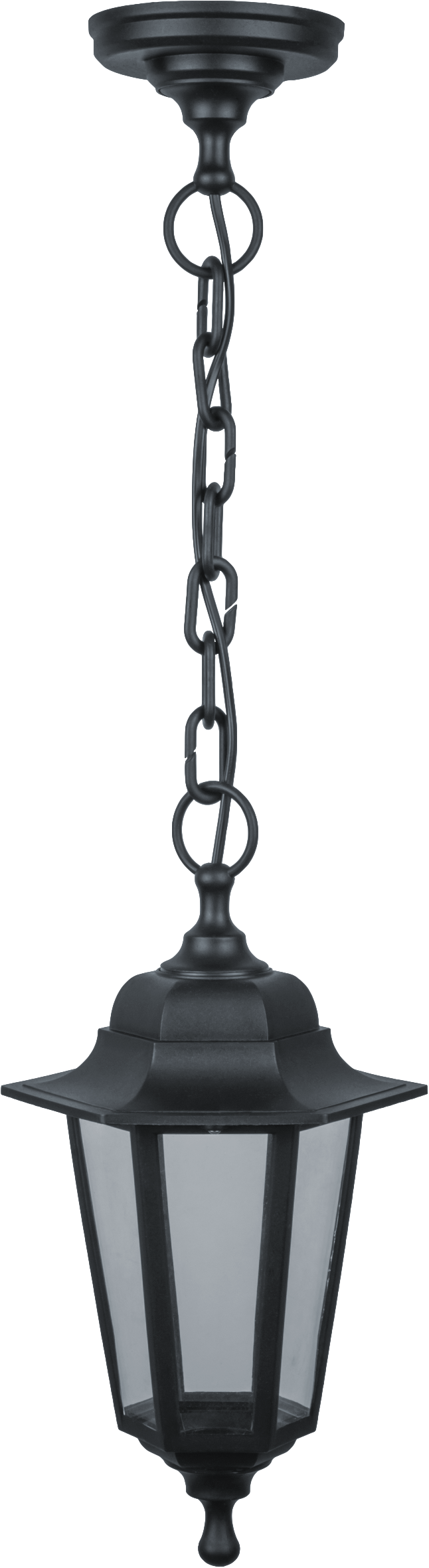 Светильник NOF-PG35-001-IP44-E27 (6 граней, черный)