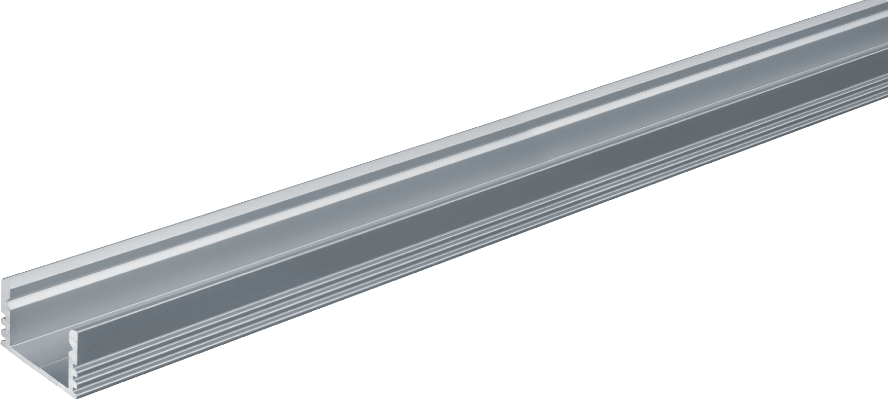 Профиль NPR-02 накладной анодированный 16х12мм 2м