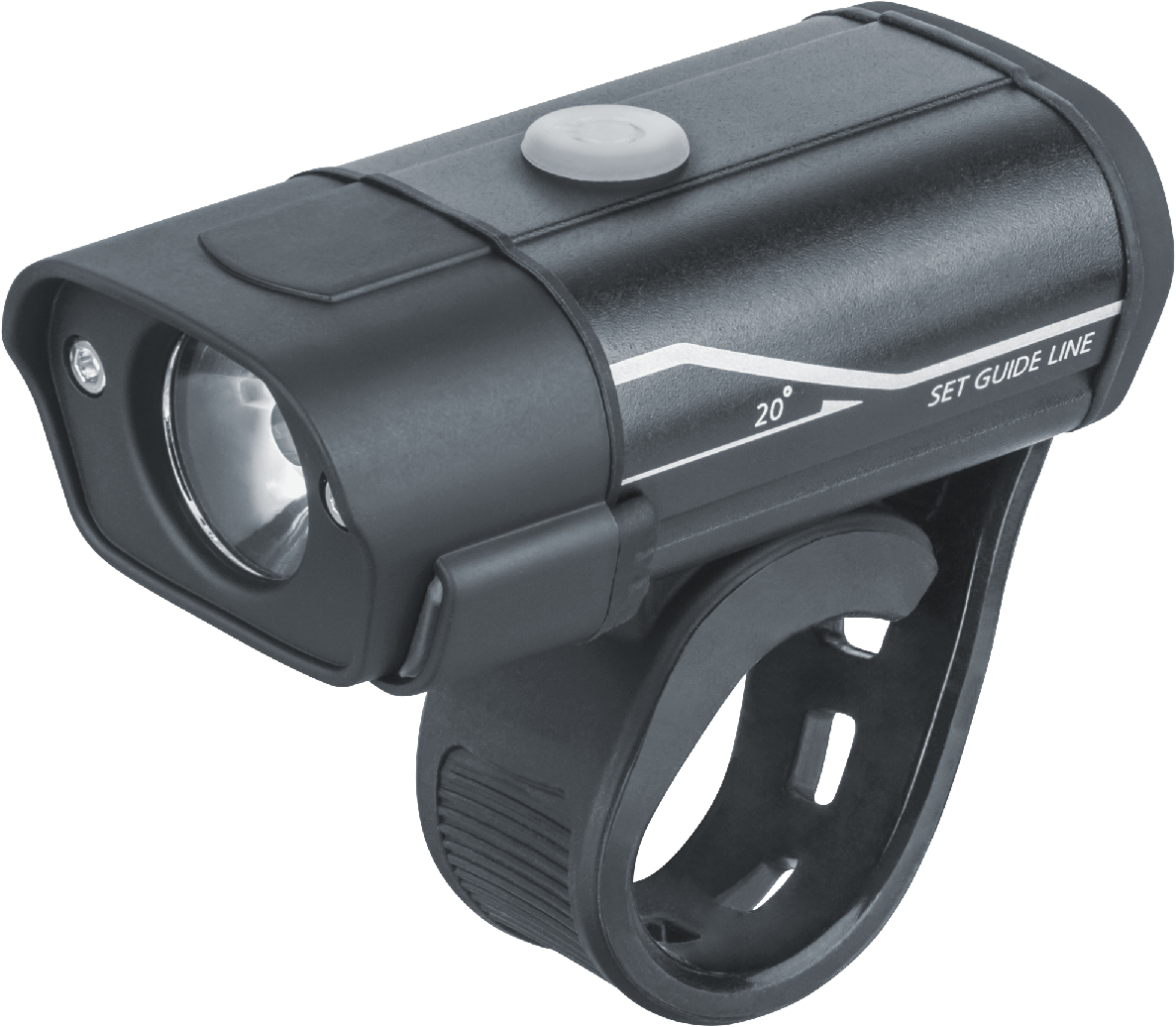 Фонарь светодиодный NPT-B09-ACCU велосипедный алюминиевый 1CREE XPG LED 5Вт аккумулятор 3.7В 850мАч