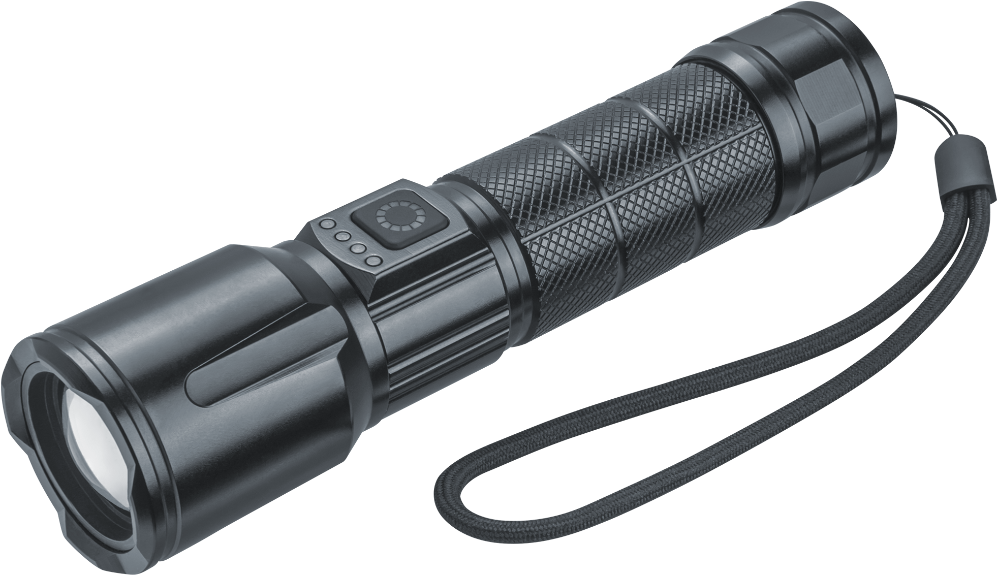 Фонарь светодиодный NPT-CM20-ACCU металлический 1 LED, 10Вт