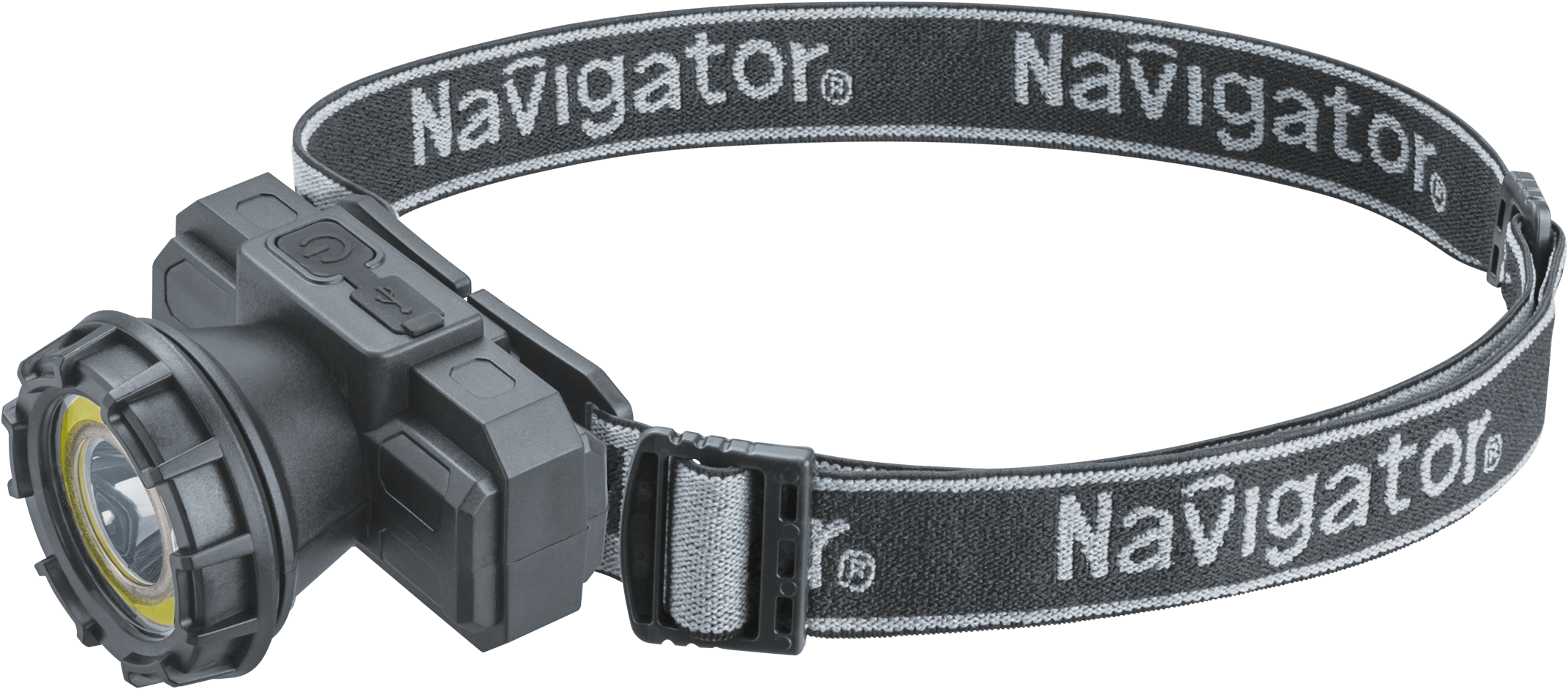 Фонарь светодиодный NPT-H42-ACCU 1LED, 1Вт + 1COB, 3Вт налобный аккумуляторный