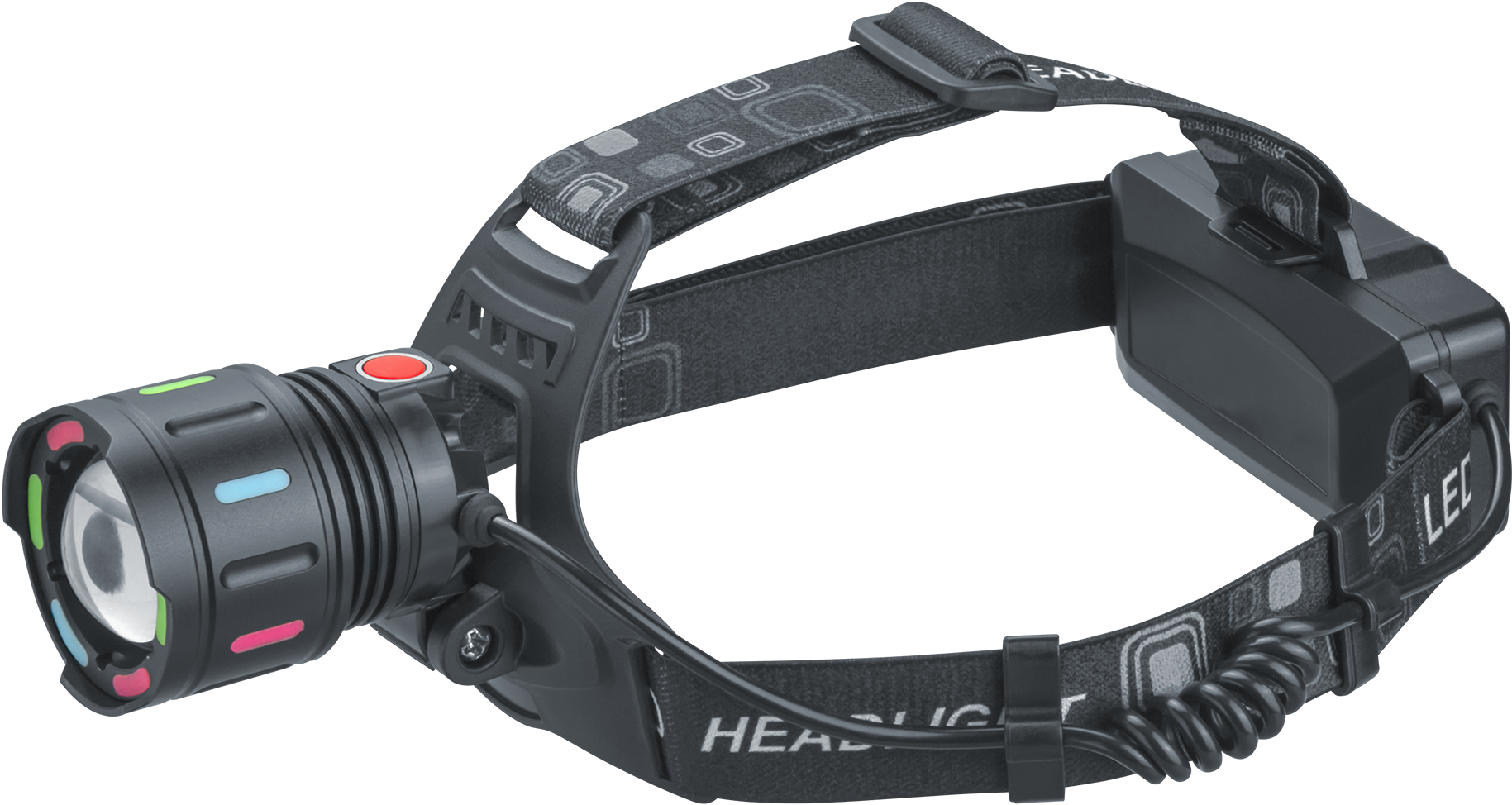 Фонарь светодиодный NPT-H44-ACCU 10Вт 1LED налобный аккумуляторный