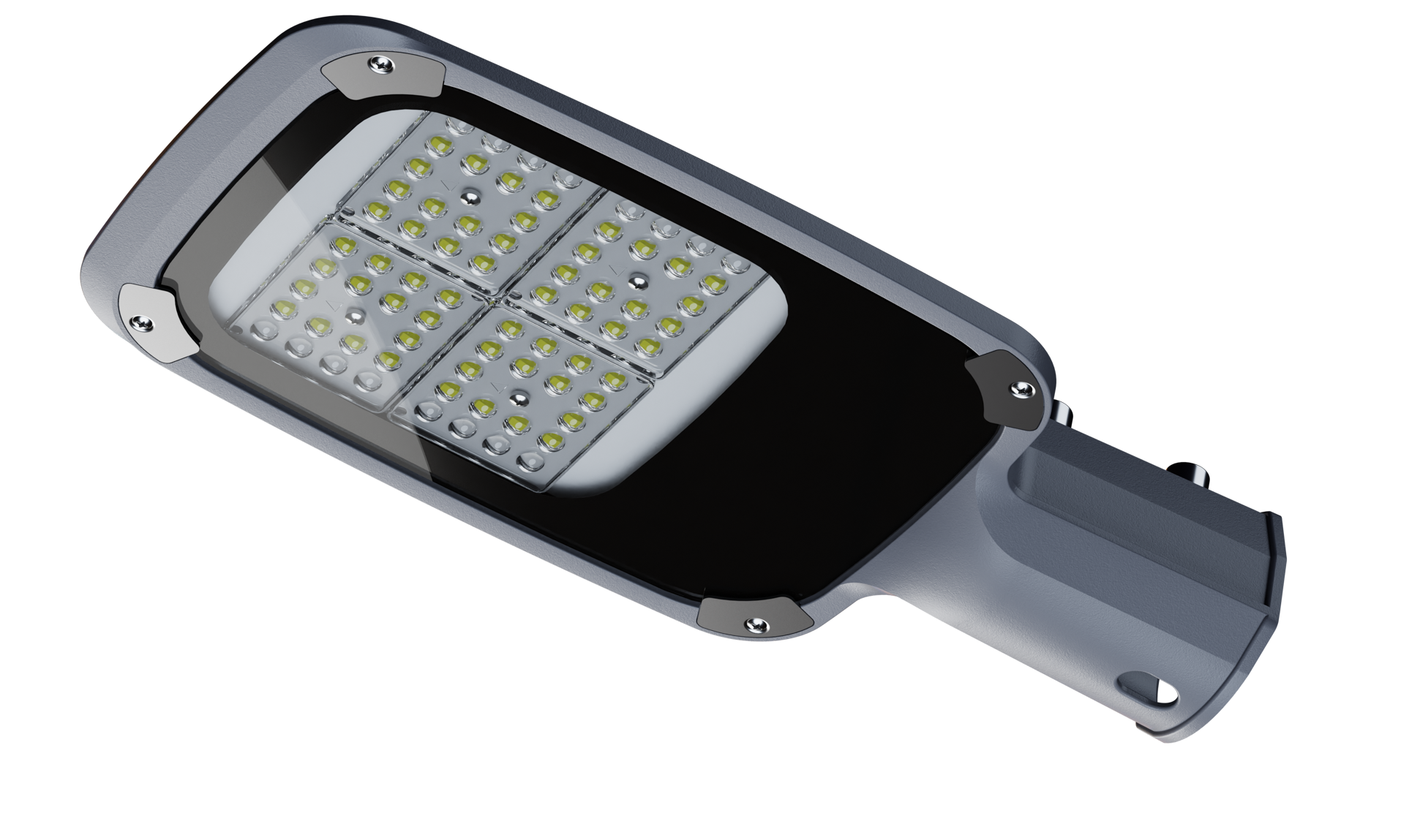 Светильник светодиодный уличный ДКУ-50вт NSF-PW9-50-5K-W-LED КСС ШБ