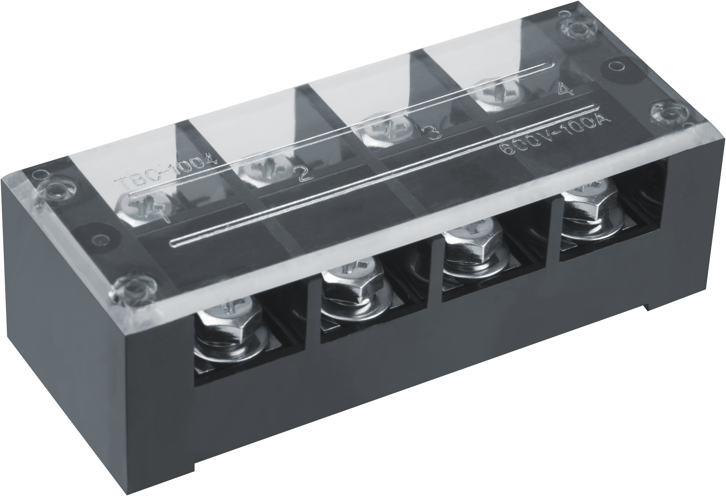 Терминал клеммный ТВ-1004 10мм2 100А 4 пары NTB-TB-1004