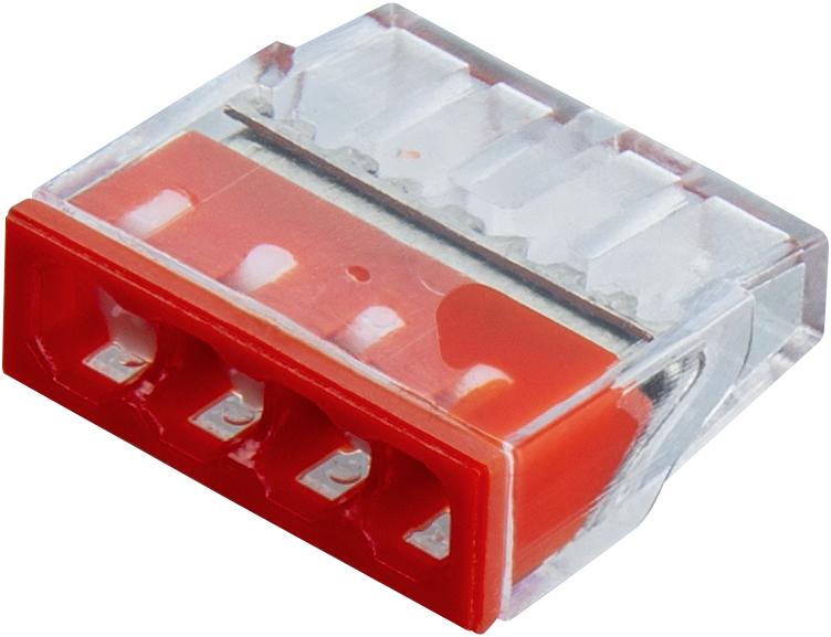 Клемма монтажная NTC-NC-01-4-r (5 шт)