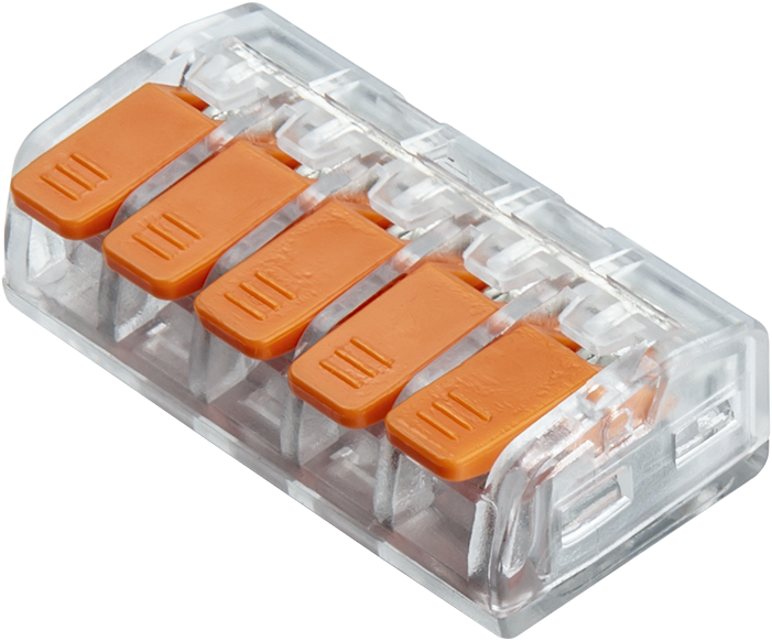 Клемма монтажная NTC-R2-5-r (5 шт)