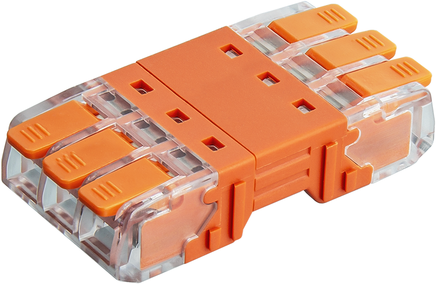 Клемма монтажная NTC-R3-3-3-r (5 шт)