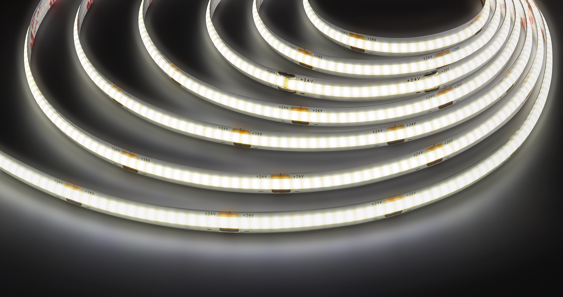 Лента светодиодная 12Вт/м 24В 4000К IP20 320LED/м NLS-СОВ 5м