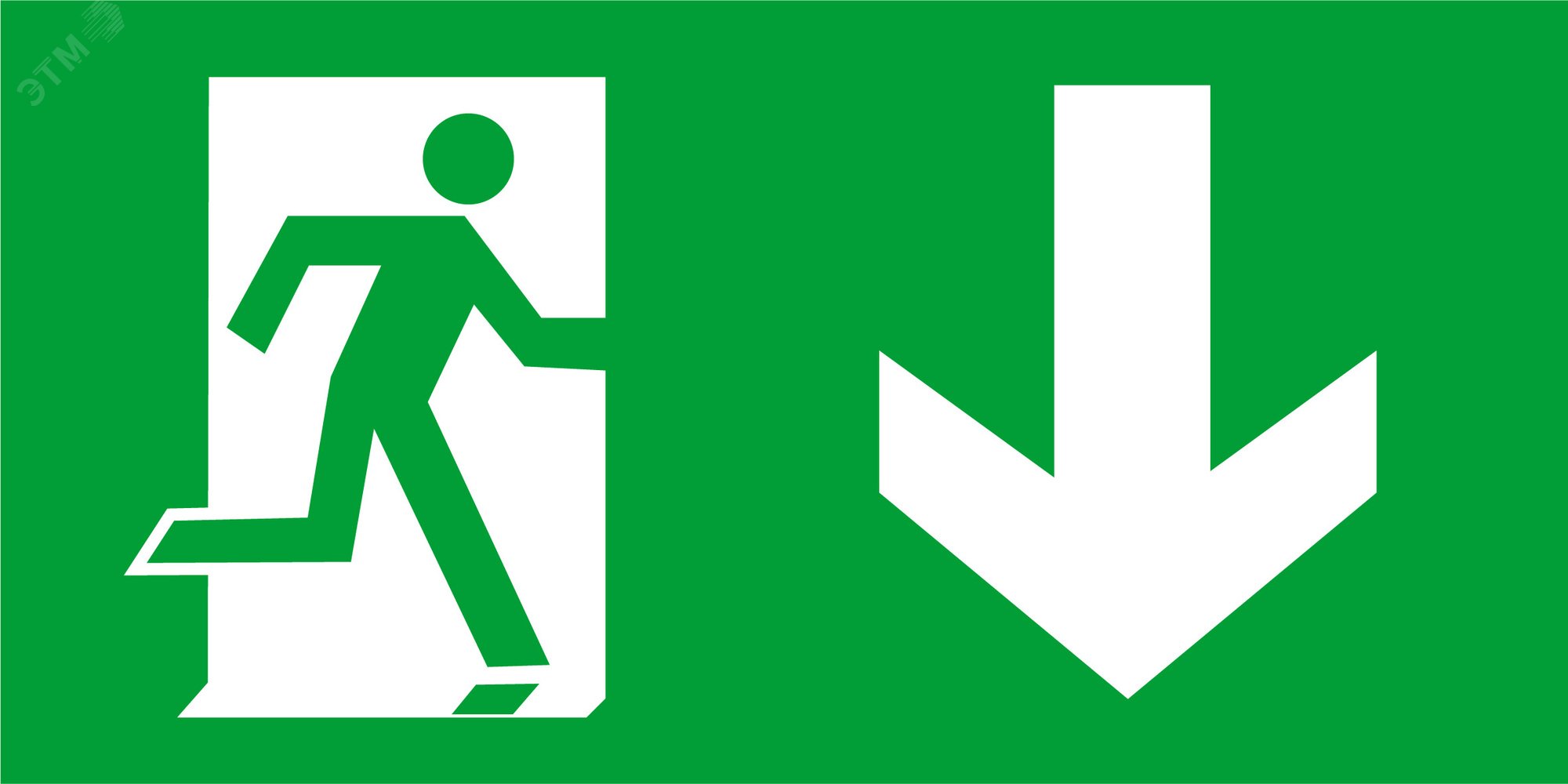 Изображение товара Наклейка Navigator NL-320х110NEF04-E39 для эвакуации и пожарной безопасности