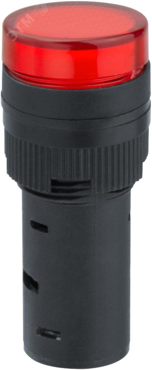 Изображение товара Лампа индикаторная NB II-AD16-230-R красная d16мм 230В AC/DC (шт) Изображение товара Лампа индикаторная NB II-AD16-230-R красная d16мм 230В AC/DC (шт)