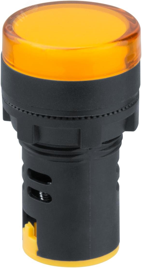 Изображение товара Лампа индикаторная NI-I-AD22-24-Y желтая d22мм 24В AC/DC (шт)