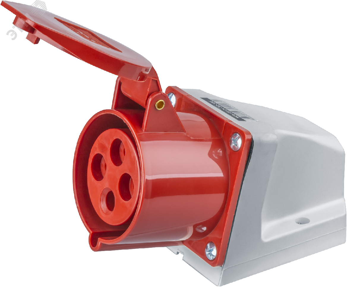 Изображение товара Розетка силовая Navigator NCA-SR124-32-380 стационарная наружная 32А IP44