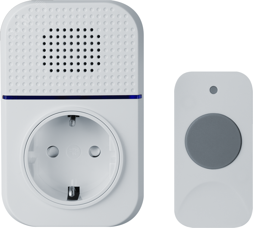 Изображение товара Беспроводной звуковой звонок Navigator NDB-D-AC08-B-WН