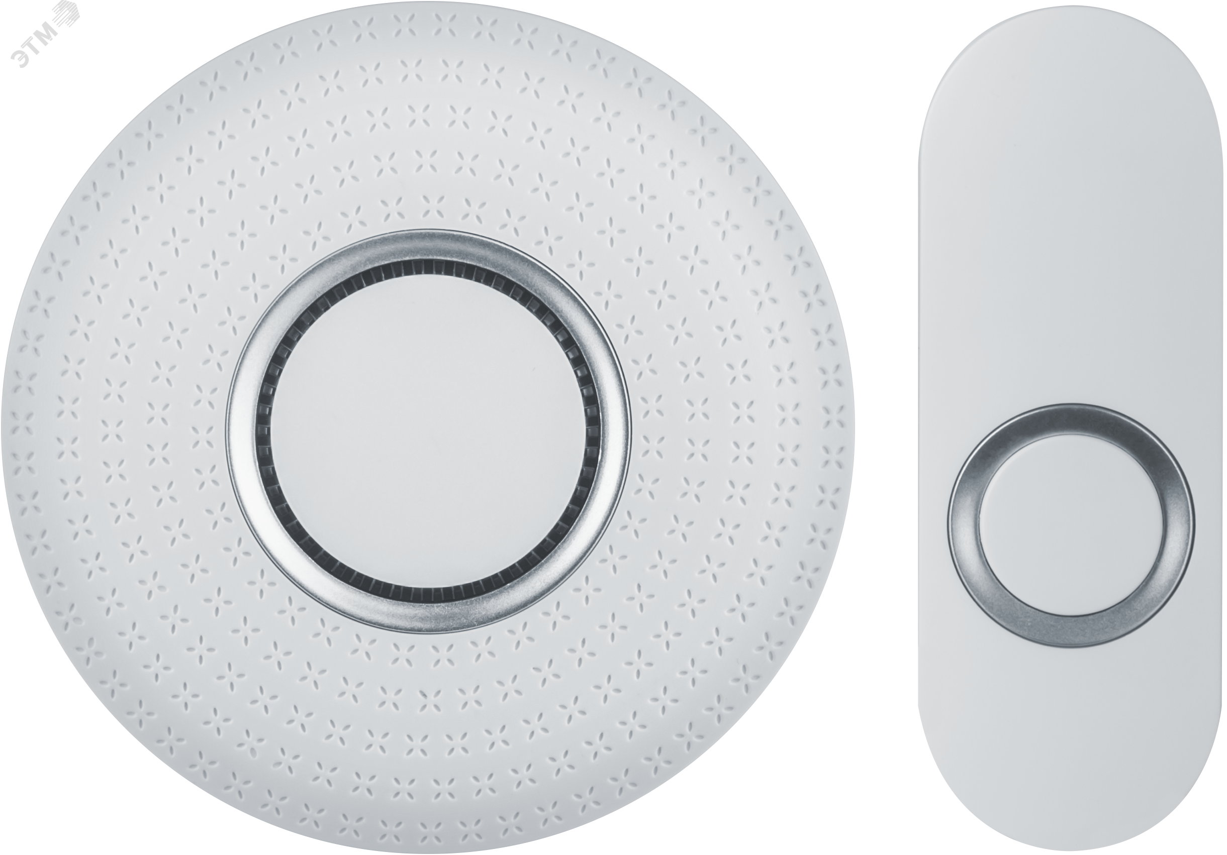 Изображение товара Беспроводной звонок Navigator NDB-D-AC14-B-WН с регулировкой громкости и мелодией