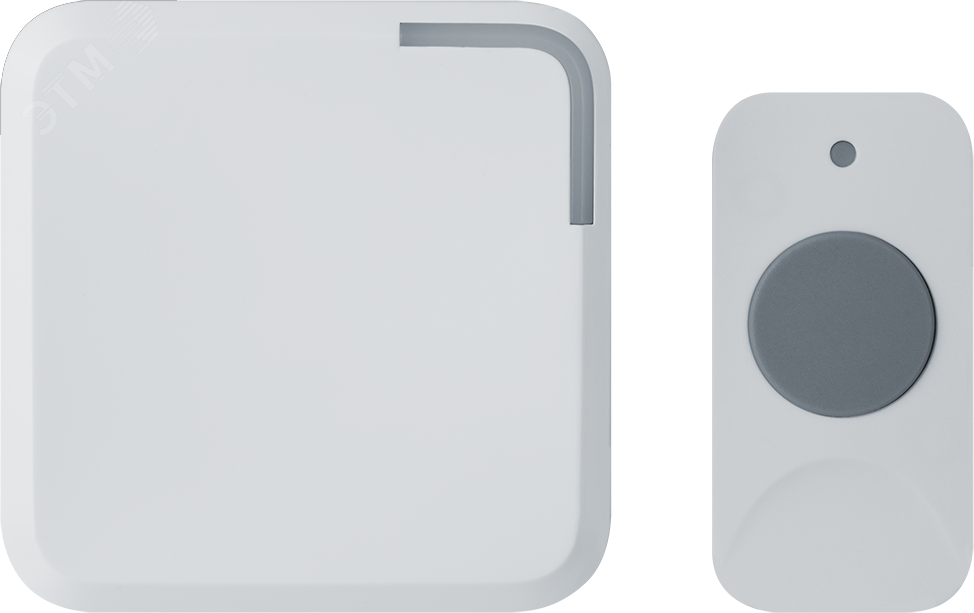 Изображение товара Беспроводной зв звонок Navigator серии NDB, световой и звуковой сигнал, внутри помещений