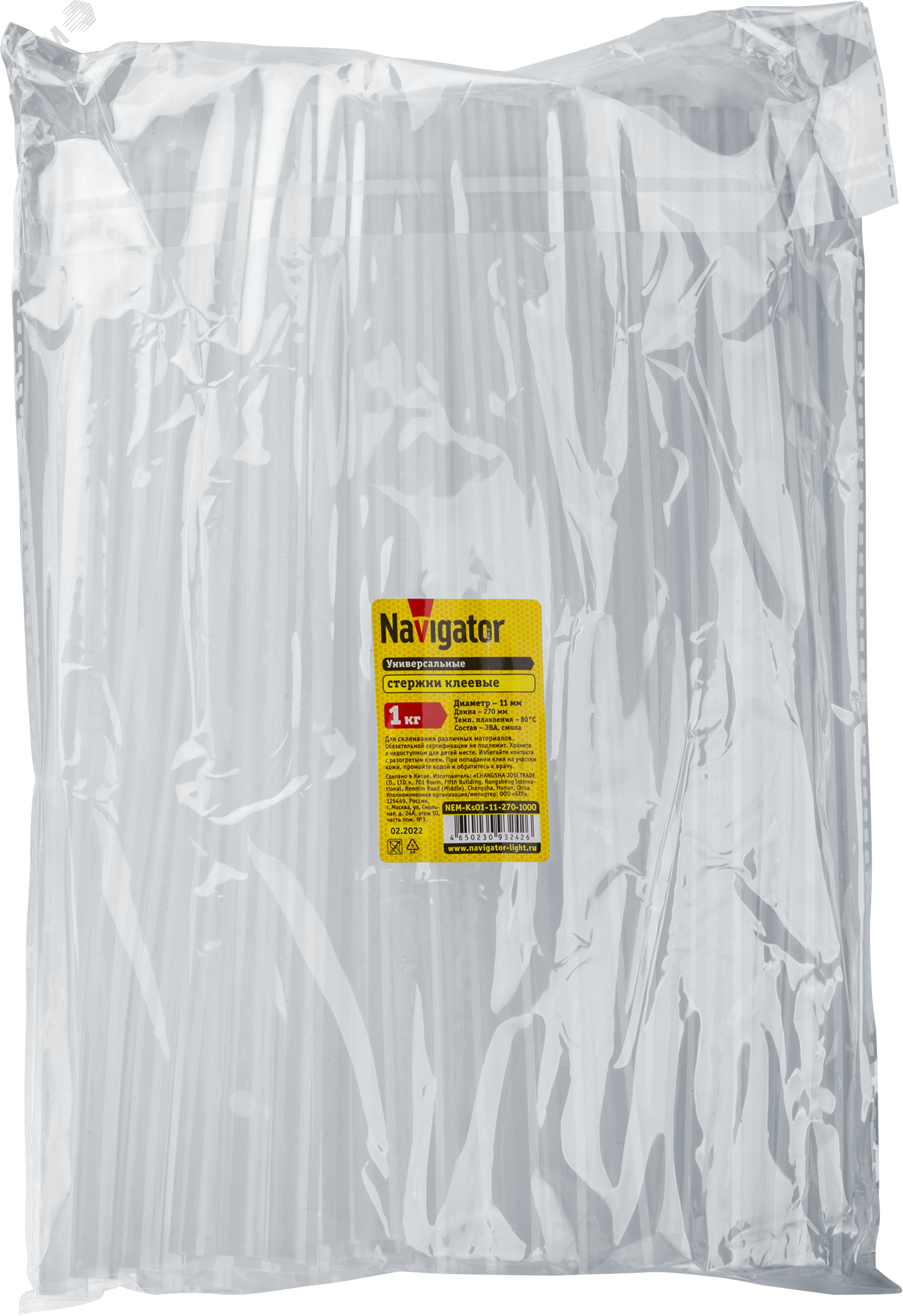Изображение товара Клей Navigator 93 242 NEM-Ks01, 11 мм х 270 мм, 1 кг