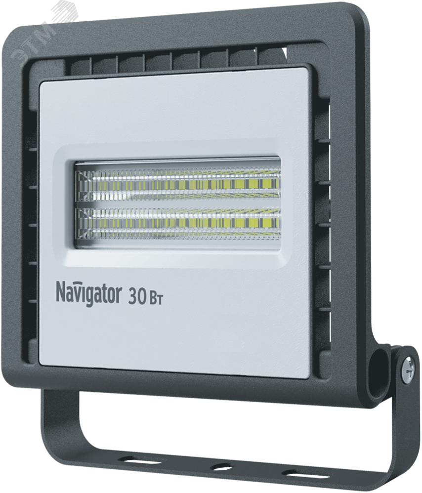 Изображение товара Светодиодный прожектор Navigator NFL-01 30Вт IP65 холодный свет алюминий