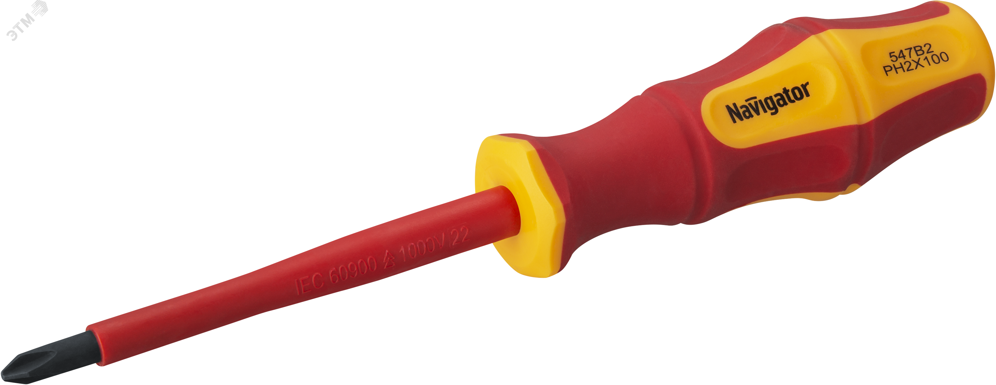 Изображение товара Отвертка Navigator 93 423 NHT-Otd03-PH2-100 (диэлектрическая) (шт)