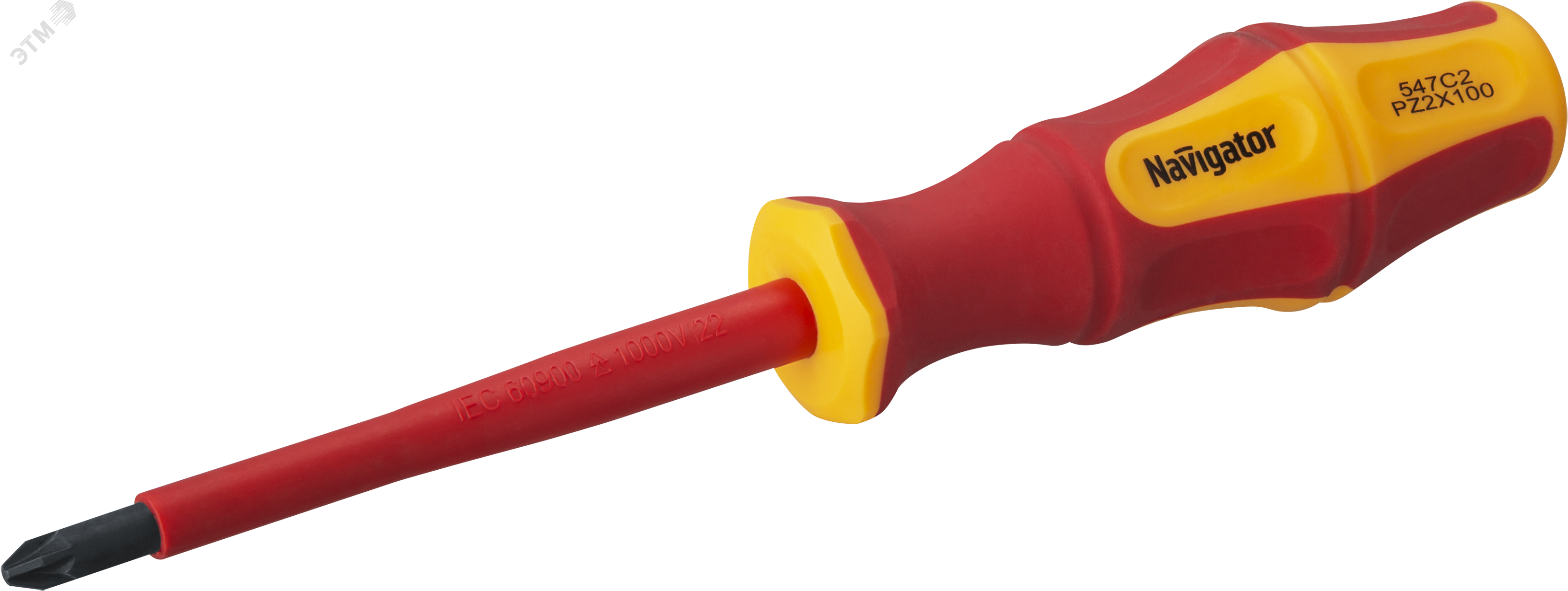 Изображение товара Отвертка Navigator 93 425 NHT-Otd03-PZ2-100 (диэлектрическая) (шт)