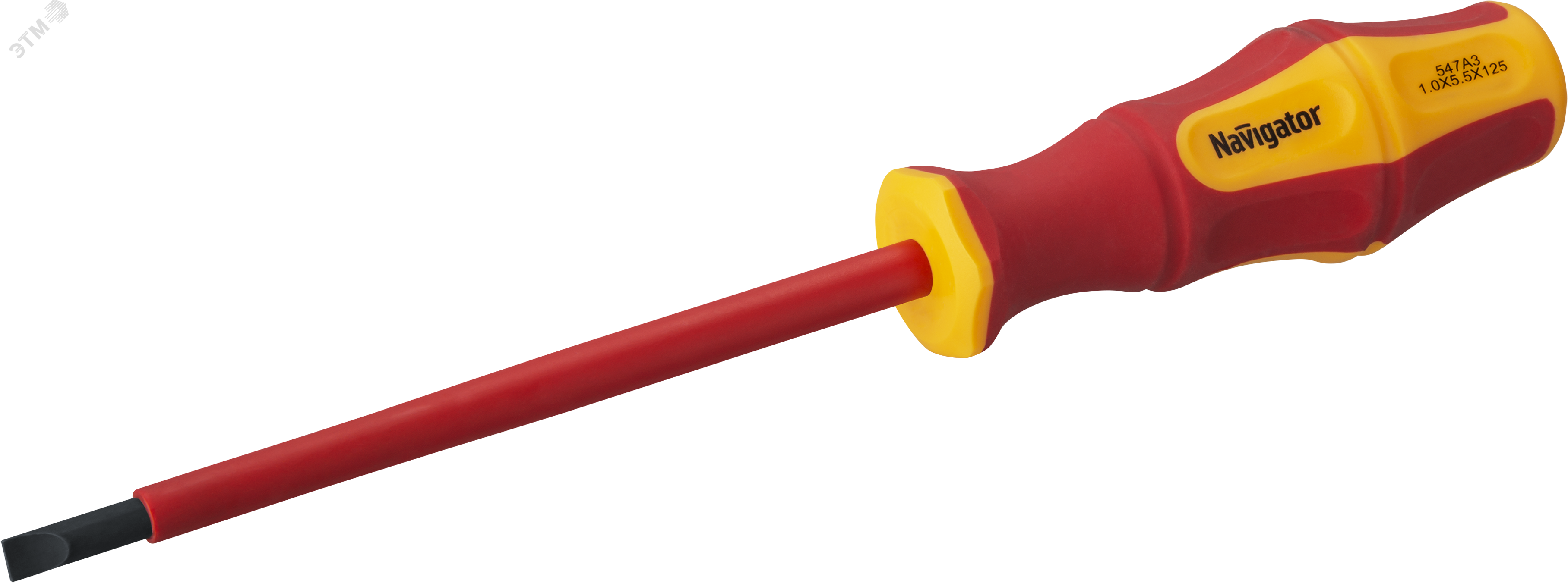 Изображение товара Отвертка Navigator 93 429 NHT-Otd03-SL5.5-125 (диэлектрическая) (шт)