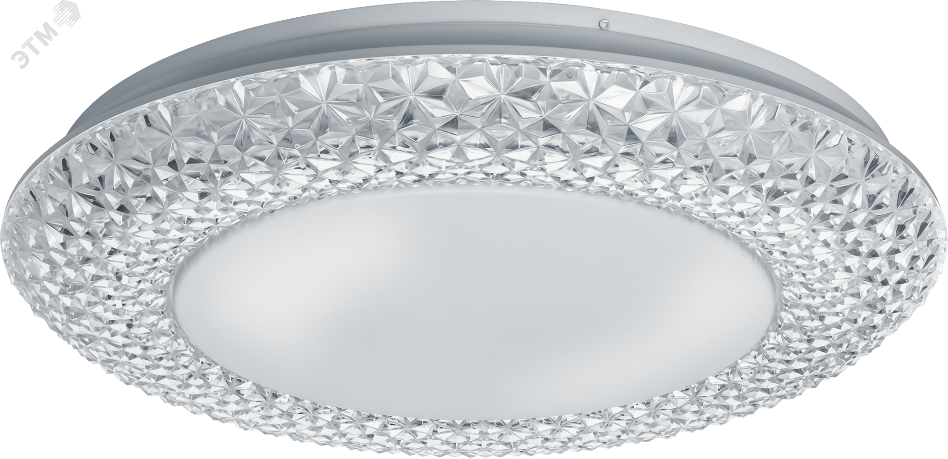 Изображение товара Светильник светодиодный 72Вт с кристаллом окантовкой и пультом управления