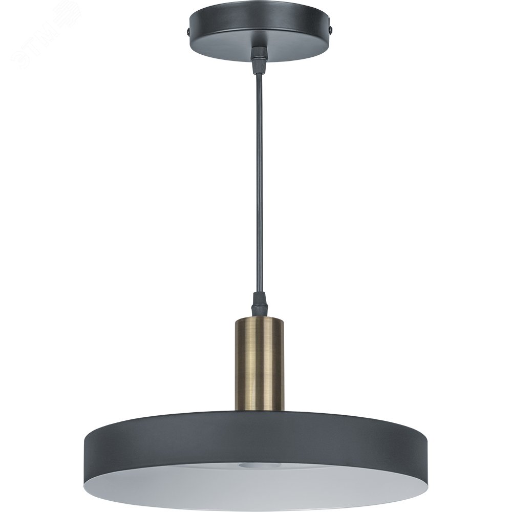 Изображение товара Декоративный подвесной светильник Navigator NLF-P-035-01 черный золото винтаж