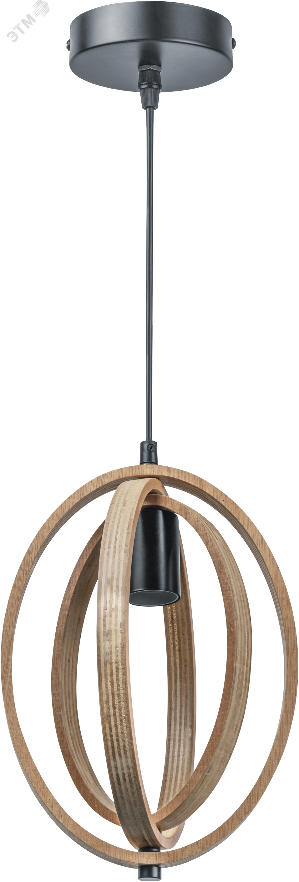 Изображение товара Подвесной светильник Navigator NLF-P-037-01 темное дерево стиль лофт для интерьера