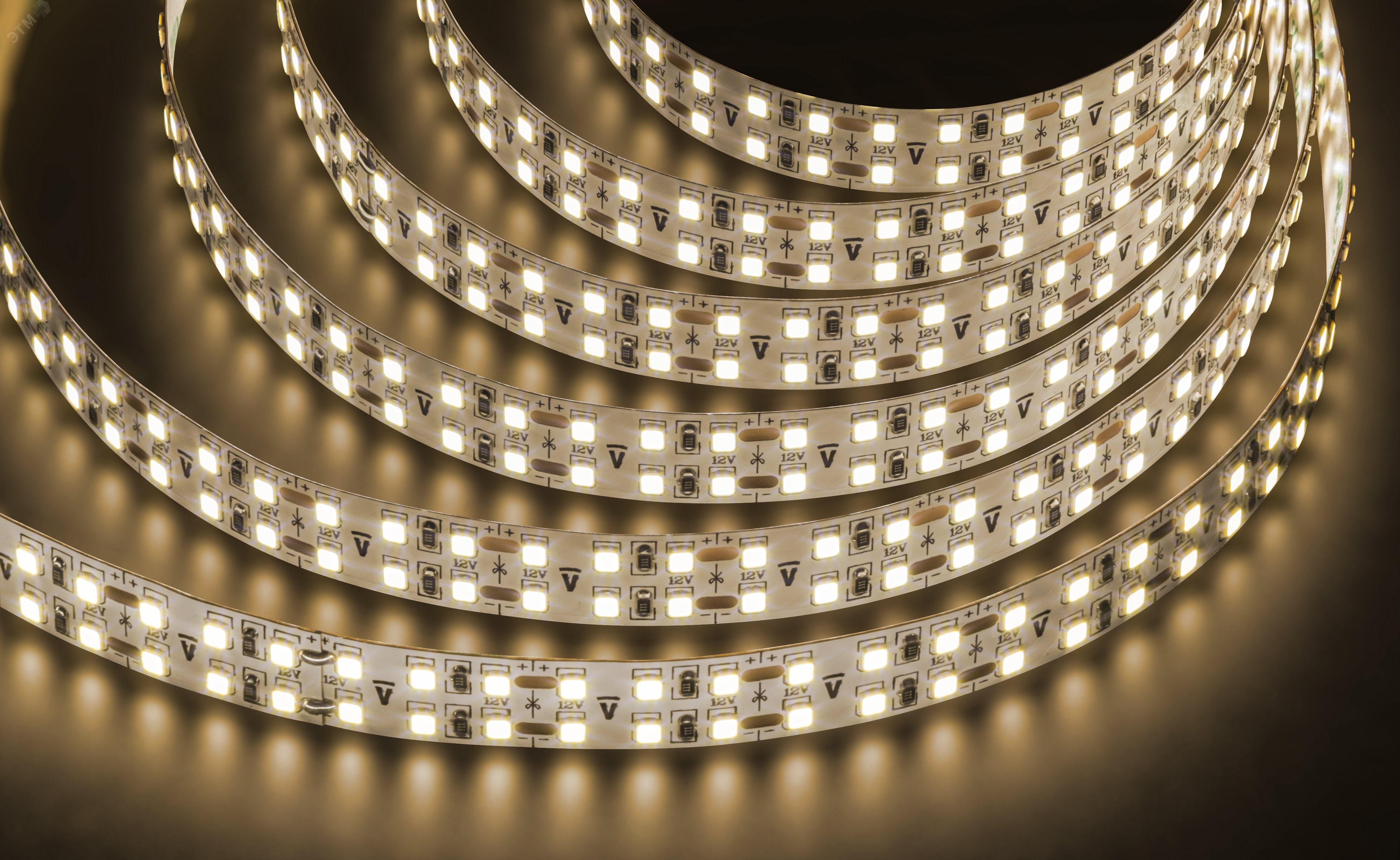 Изображение товара Светодиодная лента 30Вт/м 12В IP20 240LED/м NLS-2835 5м