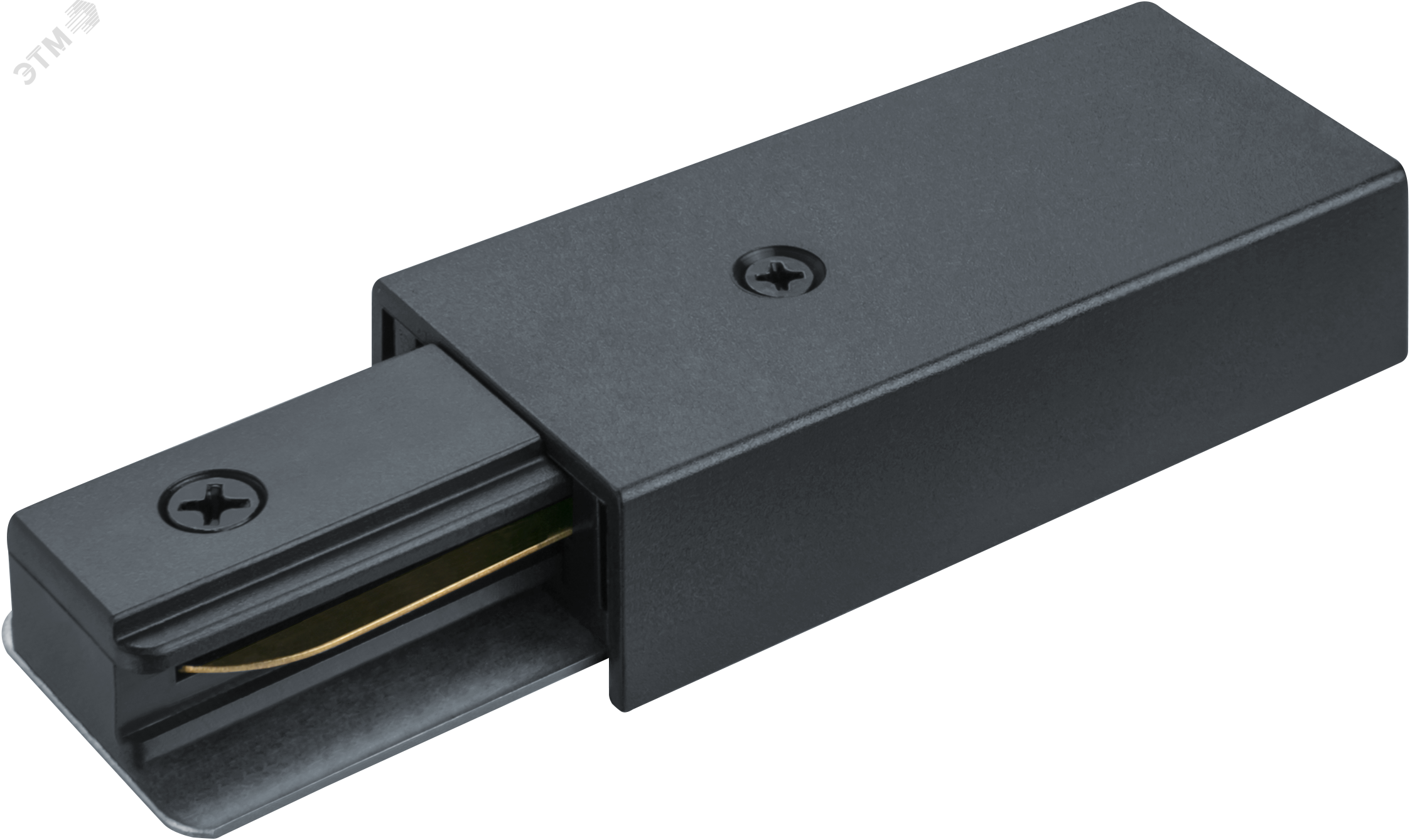 Изображение товара Ввод питания однофазный для шинопровода Navigator NLT-C-1L-AS1-BL-P черный