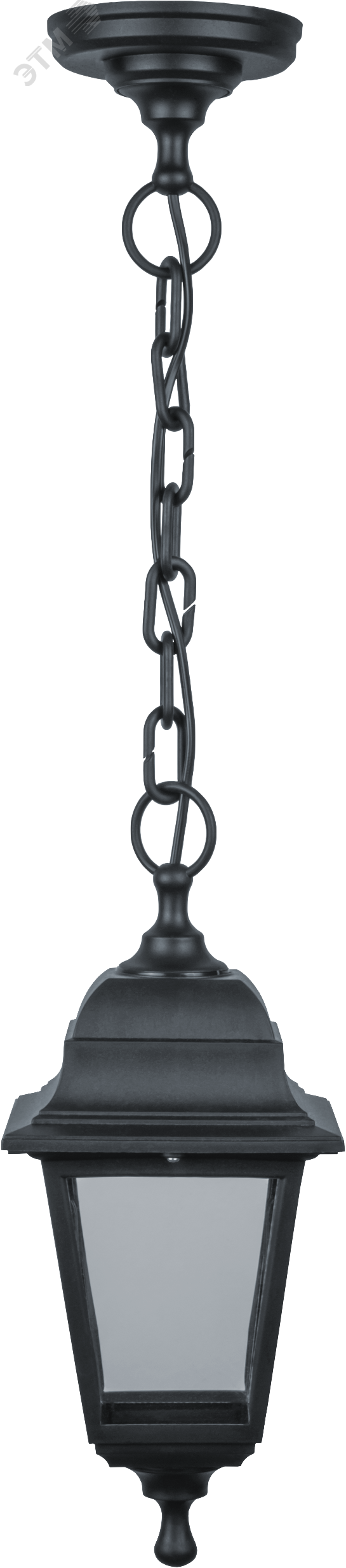 Изображение товара Подвесной уличный светильник Navigator NOF-PG32-001-IP44-E27 4 грани черный