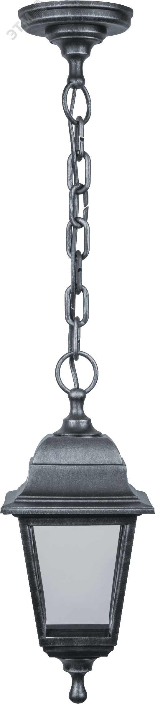 Изображение товара Светильник NOF-PG32-004-IP44-E27 4 грани, черный под серебро (шт)