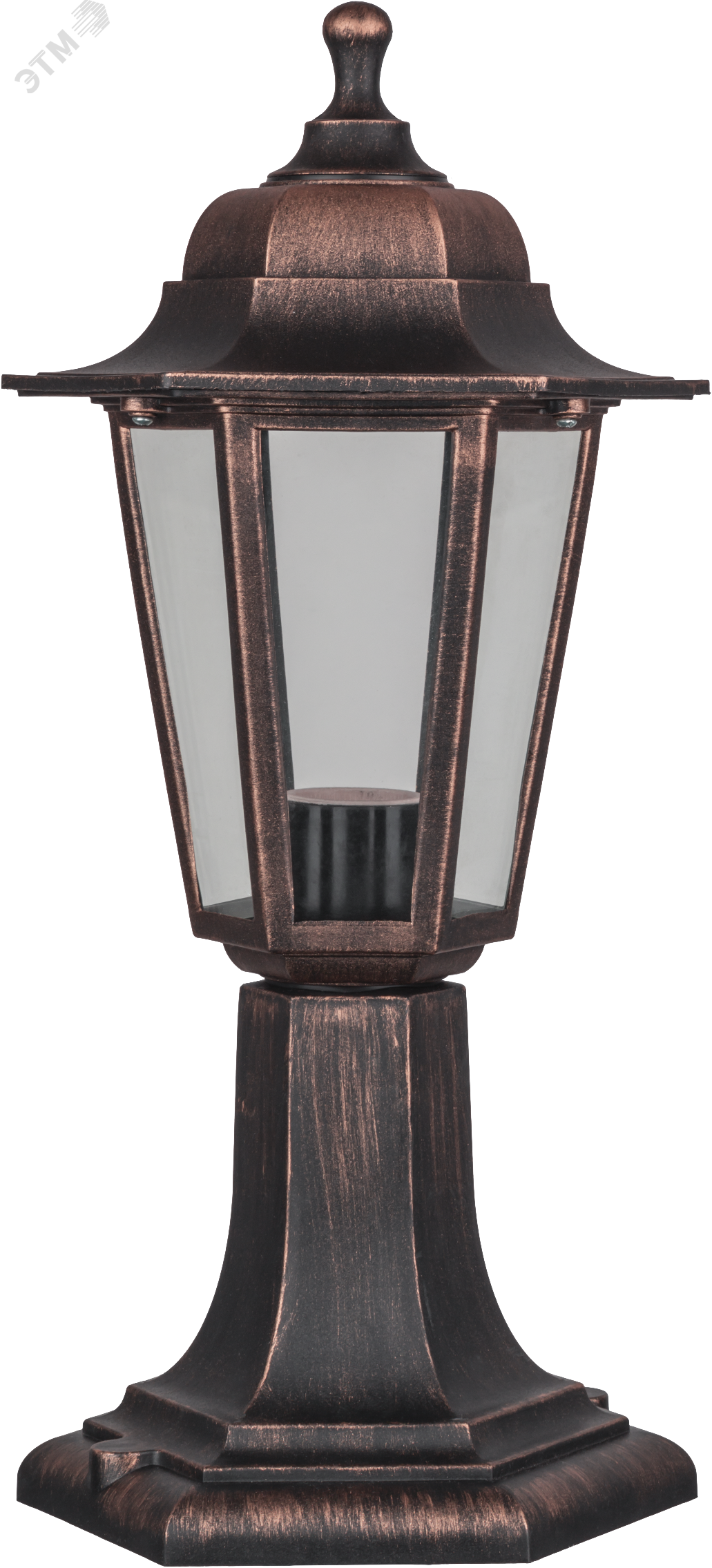 Изображение товара Светильник Navigator NOF-PG34-003-IP44-E27 для уличного освещения с цоколем E27, черный под медь