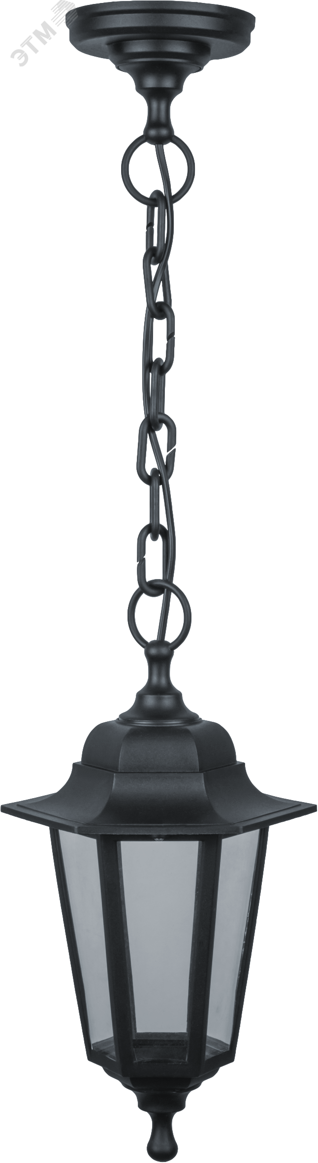 Изображение товара Уличный светильник Navigator NOF-PG35-001-IP44-E27, классика, черный