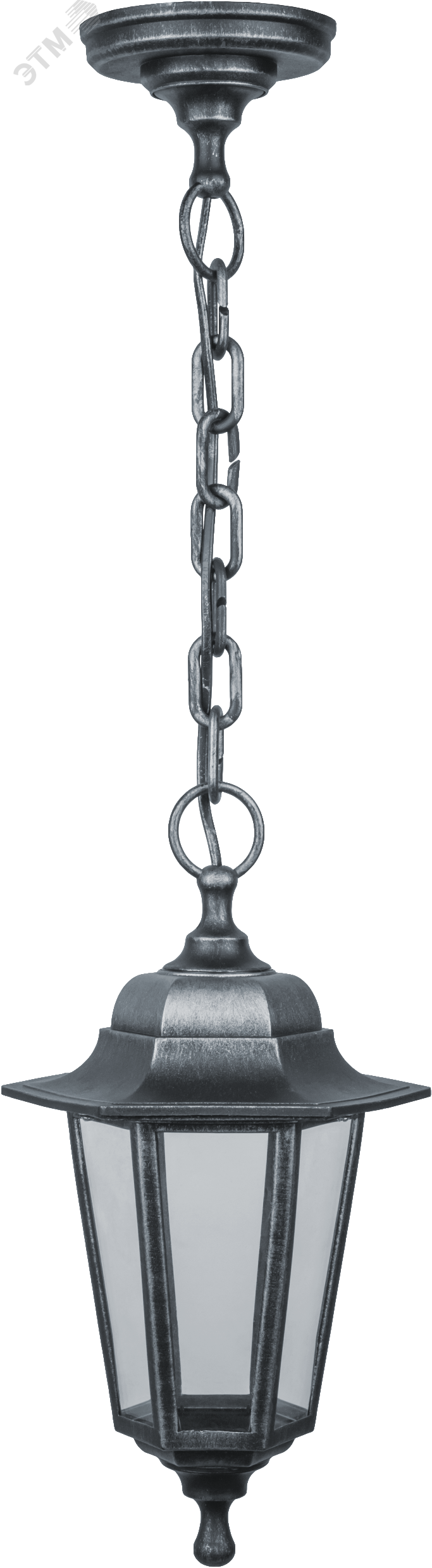 Изображение товара Светильник NOF-PG35-004-IP44-E27 черный под серебро