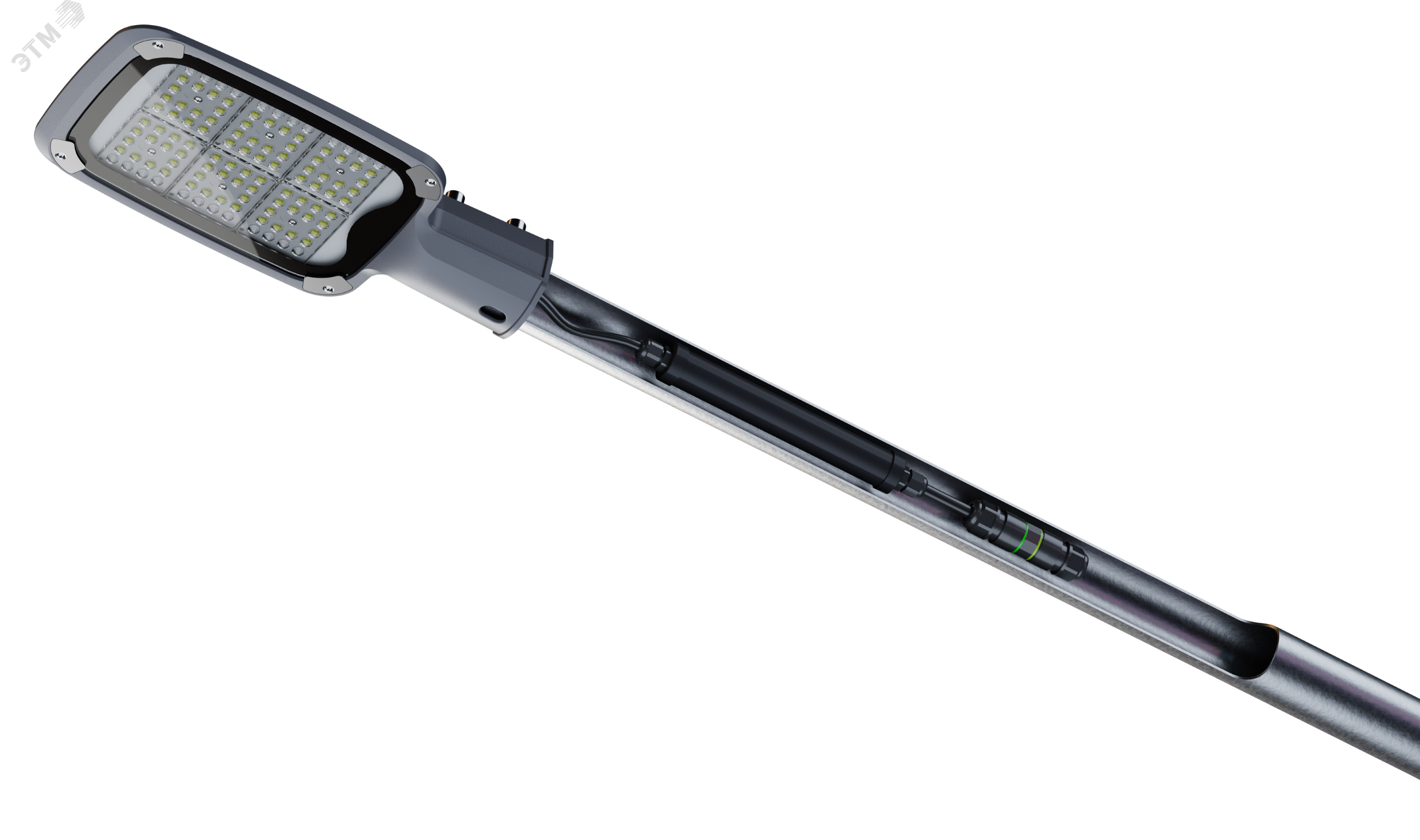 Изображение товара Светодиодный уличный светильник ДКУ-50вт NSF-PW8-50-5K-W-LED для наружного освещения