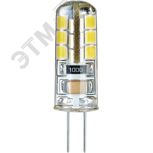 Лампа светодиодная LED 2.5вт 230в G4 дневной капсульная