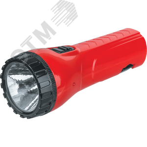 Фонарь светодиодный NPT-CP20-ACCU 0.5Вт LED аккумуляторный с вилкой для зарядки пластик