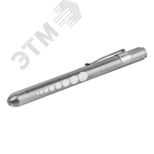 Фонарь светодиодный NPT-CM16-2AAA 0.2Вт LED 30лм 20м металл