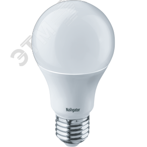 Лампа светодиодная LED 10вт Е27 диммируемая белый 14123 NLL-A60 Navigator Group