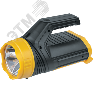 Фонарь светодиодный NPT-SP23-ACCU 5Вт + 1COB LED 5Вт 200Лм 250м аккумуляторный прожектор+кемпинг пластик 2Ач