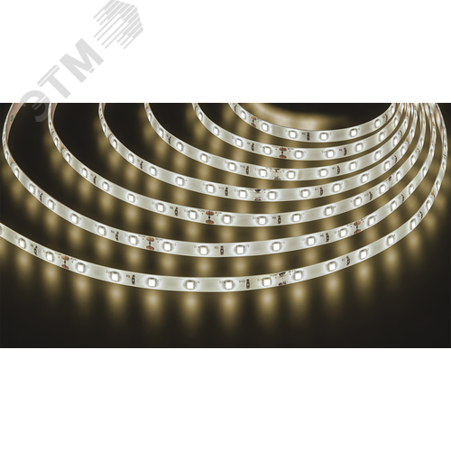 Изображение товара Лента светодиодная 4.8Вт/м 24В 3000К IP65 60LED/м NLS-2835 5м (шт)