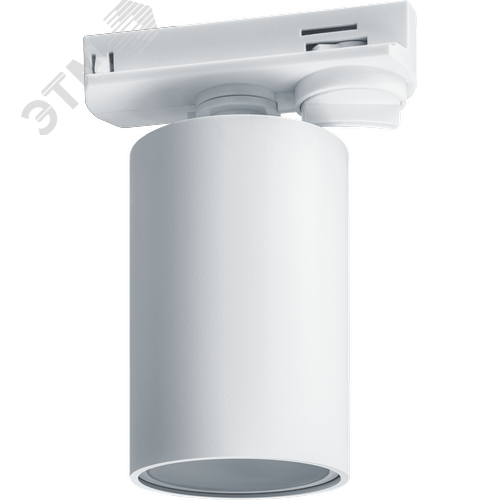 Светильник трековый на шинопровод под лампу NLT-TP1-1L-GU10-WH однофазный GU10 белый - фото 2