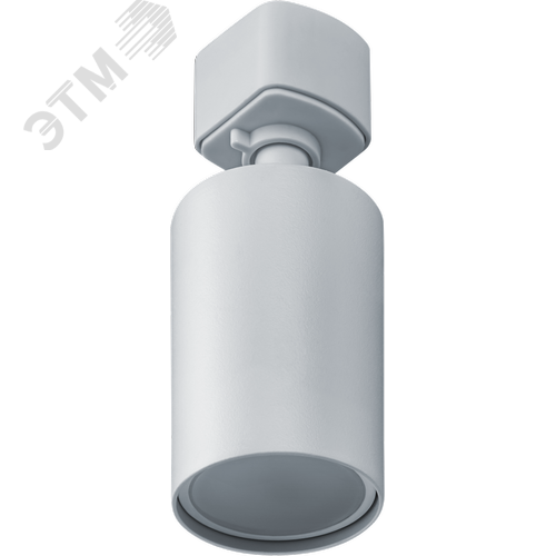 Светильник трековый на шинопровод под лампу NLT-TM1-1L-GU10-WH однофазный GU10 белый - фото 2