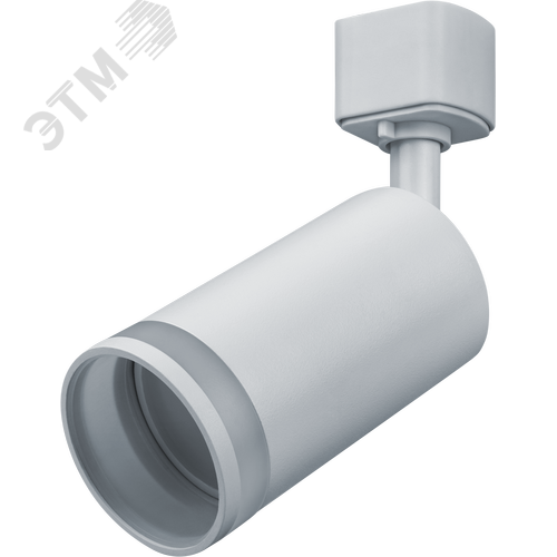 Светильник трековый на шинопровод под лампу NLT-TM2-1L-GU10-WH однофазный GU10 белый - фото 1